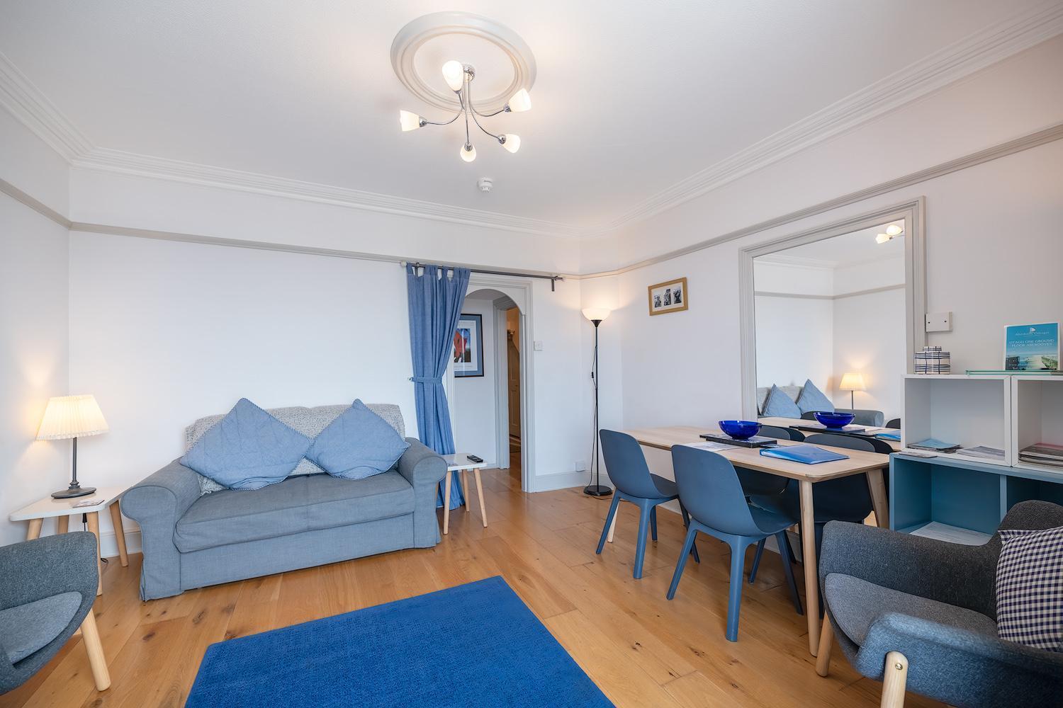 Ground Floor Sea View Apartment Aberdyfi Bagian luar foto