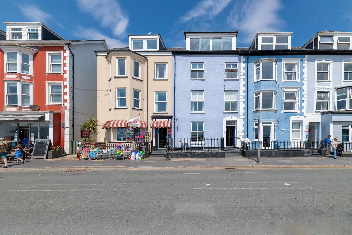 Ground Floor Sea View Apartment Aberdyfi Bagian luar foto